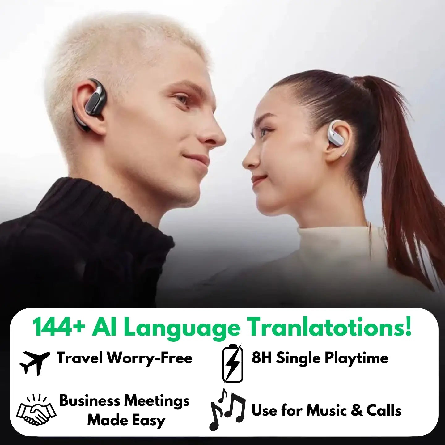 AirTranslate® Translator Earbuds