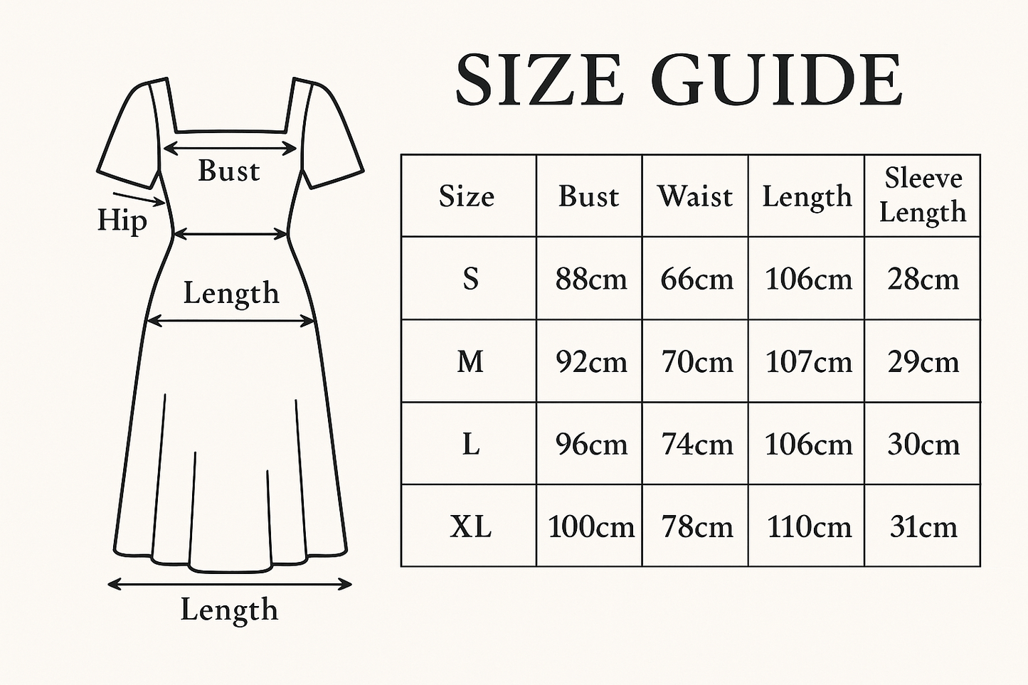 Milkmaid Dress - Elegant, Comfortable & Timeless Style