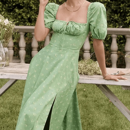 Milkmaid Dress - Elegant, Comfortable & Timeless Style