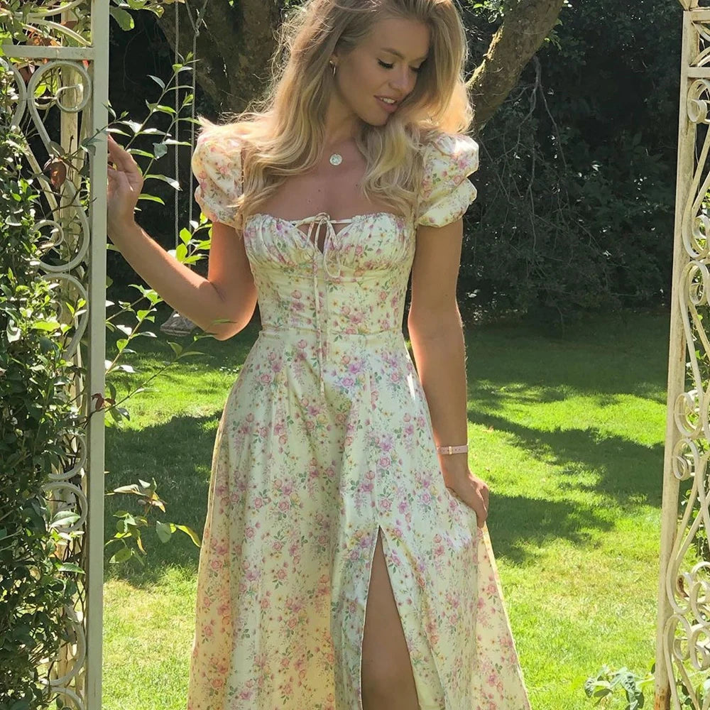 Milkmaid Dress - Elegant, Comfortable & Timeless Style