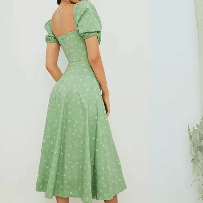 Milkmaid Dress - Elegant, Comfortable & Timeless Style